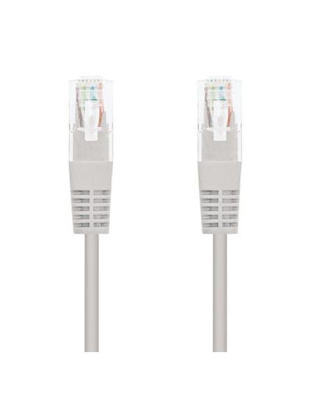 Cable de Red RJ45 UTP Nanocable 10.20.0402 Cat.6/ 2m/ Gris - Imagen 1