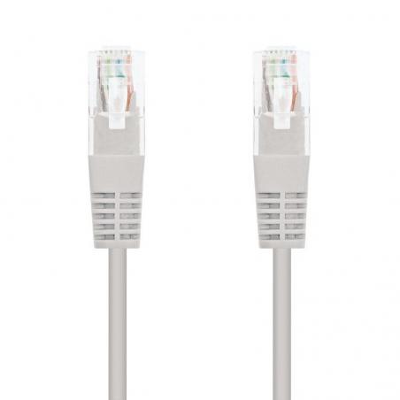 Cable de Red RJ45 UTP Nanocable 10.20.0402 Cat.6/ 2m/ Gris - Imagen 1