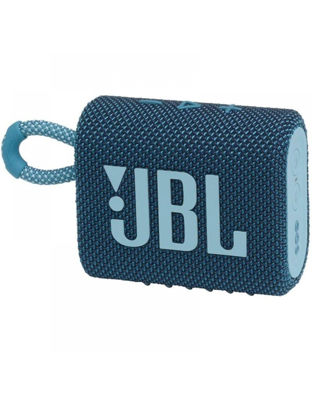 Altavoz con Bluetooth JBL GO 3/ 4.2W/ 1.0/ Azul - Imagen 1