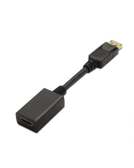 Cable Conversor Aisens A125-0134/ Displayport Macho - HDMI Hembra