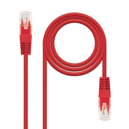 Cable de Red RJ45 UTP Nanocable 10.20.0403-R Cat.6/ 3m/ Rojo - Imagen 2