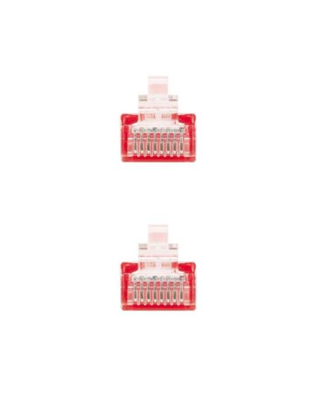 Cable de Red RJ45 UTP Nanocable 10.20.0403-R Cat.6/ 3m/ Rojo - Imagen 3