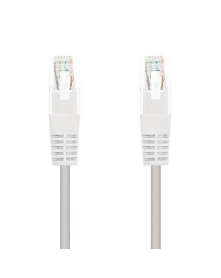 Cable de Red RJ45 UTP Nanocable 10.20.0403-W Cat.6/ 3m/ Blanco - Imagen 1