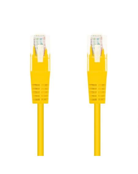 Cable de Red RJ45 UTP Nanocable 10.20.0403-Y Cat.6/ 3m/ Amarillo - Imagen 1