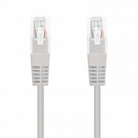 Cable de Red RJ45 UTP Nanocable 10.20.0420 Cat.6/ 20m/ Gris - Imagen 1