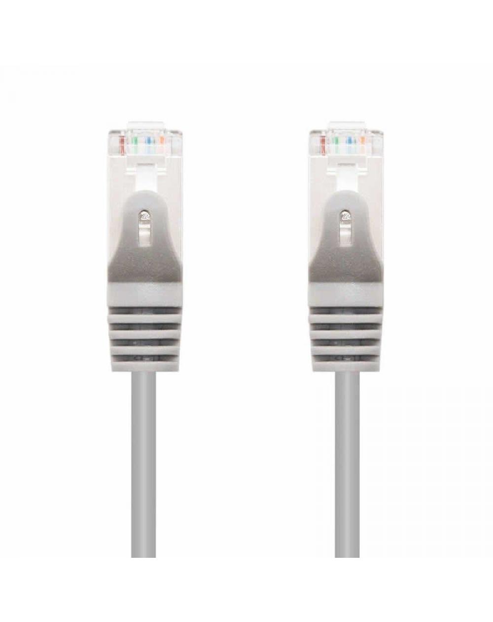 Cable de Red RJ45 FTP Nanocable 10.20.0803 Cat.6/ 3m/ Gris - Imagen 1