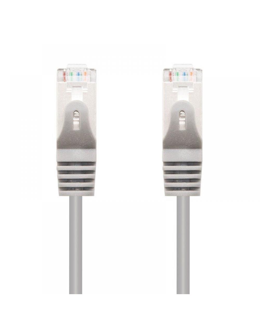 Cable de Red RJ45 FTP Nanocable 10.20.0805 Cat.6/ 5m/ Gris - Imagen 1