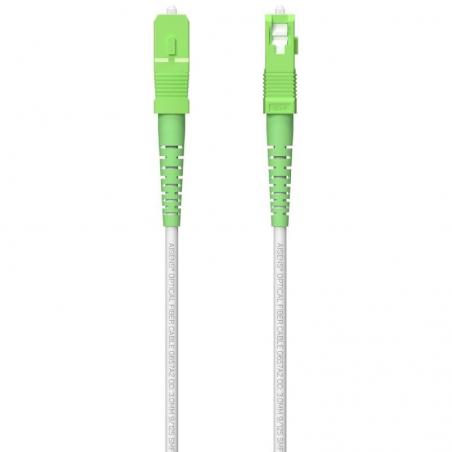 Cable de Fibra Óptica G657A2 3.0 9/125 SMF Aisens A152-0622/ LSZH/ 300m/ Blanco