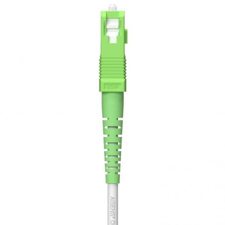 Cable de Fibra Óptica G657A2 3.0 9/125 SMF Aisens A152-0622/ LSZH/ 300m/ Blanco