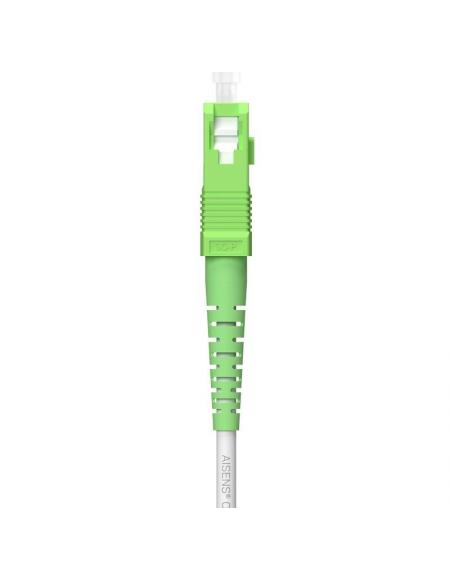 Cable de Fibra Óptica G657A2 3.0 9/125 SMF Aisens A152-0622/ LSZH/ 300m/ Blanco