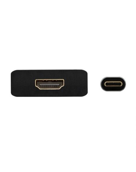 Conversor HDMI 4K 30Hz Aisens A109-0684/ HDMI Hembra - USB Tipo-C Macho/ 15cm/ Negro