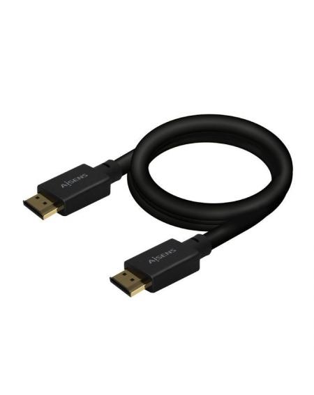 Cable HDMI 2.1 8K Aisens A150-0680/ HDMI Macho - HDMI Macho/ 5m/ Certificado/ Negro