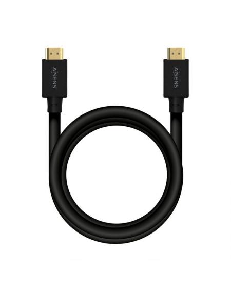 Cable HDMI 2.1 8K Aisens A150-0680/ HDMI Macho - HDMI Macho/ 5m/ Certificado/ Negro