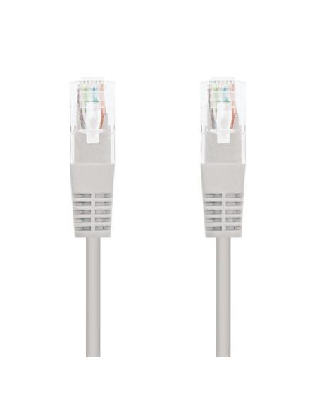 Cable de Red RJ45 UTP Nanocable 10.20.1305 Cat.6/ 5m/ Gris - Imagen 1