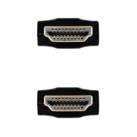 Cable HDMI 2.0 AOC 4K Nanocable 10.15.2020/ HDMI Macho - HDMI Macho/ 20m/ Negro