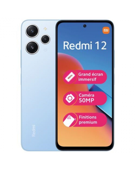Smartphone Xiaomi Redmi 12 4GB/ 128GB/ 6.79'/ Azul