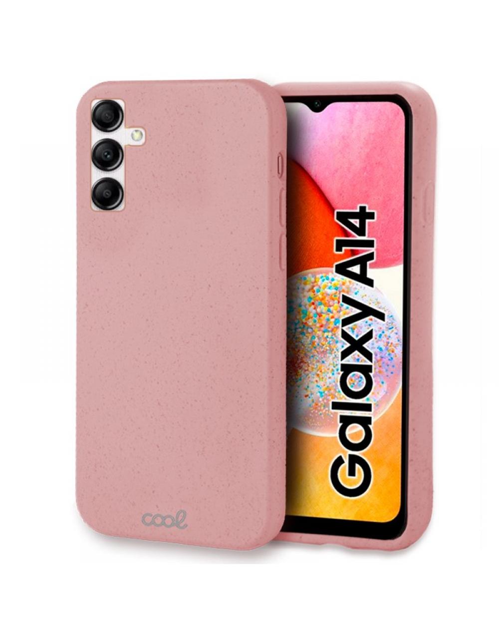 Carcasa COOL para Samsung A145 Galaxy A14 / A14 5G Eco Biodegradable Rosa