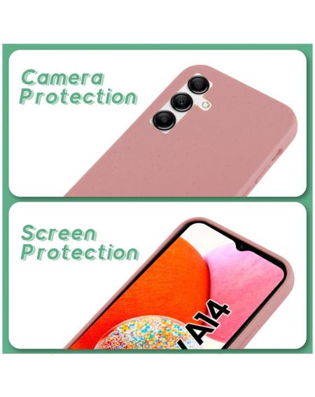 Carcasa COOL para Samsung A145 Galaxy A14 / A14 5G Eco Biodegradable Rosa