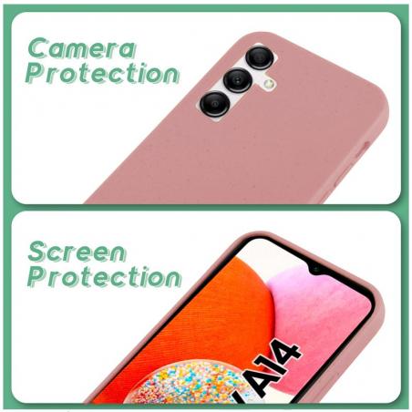 Carcasa COOL para Samsung A145 Galaxy A14 / A14 5G Eco Biodegradable Rosa