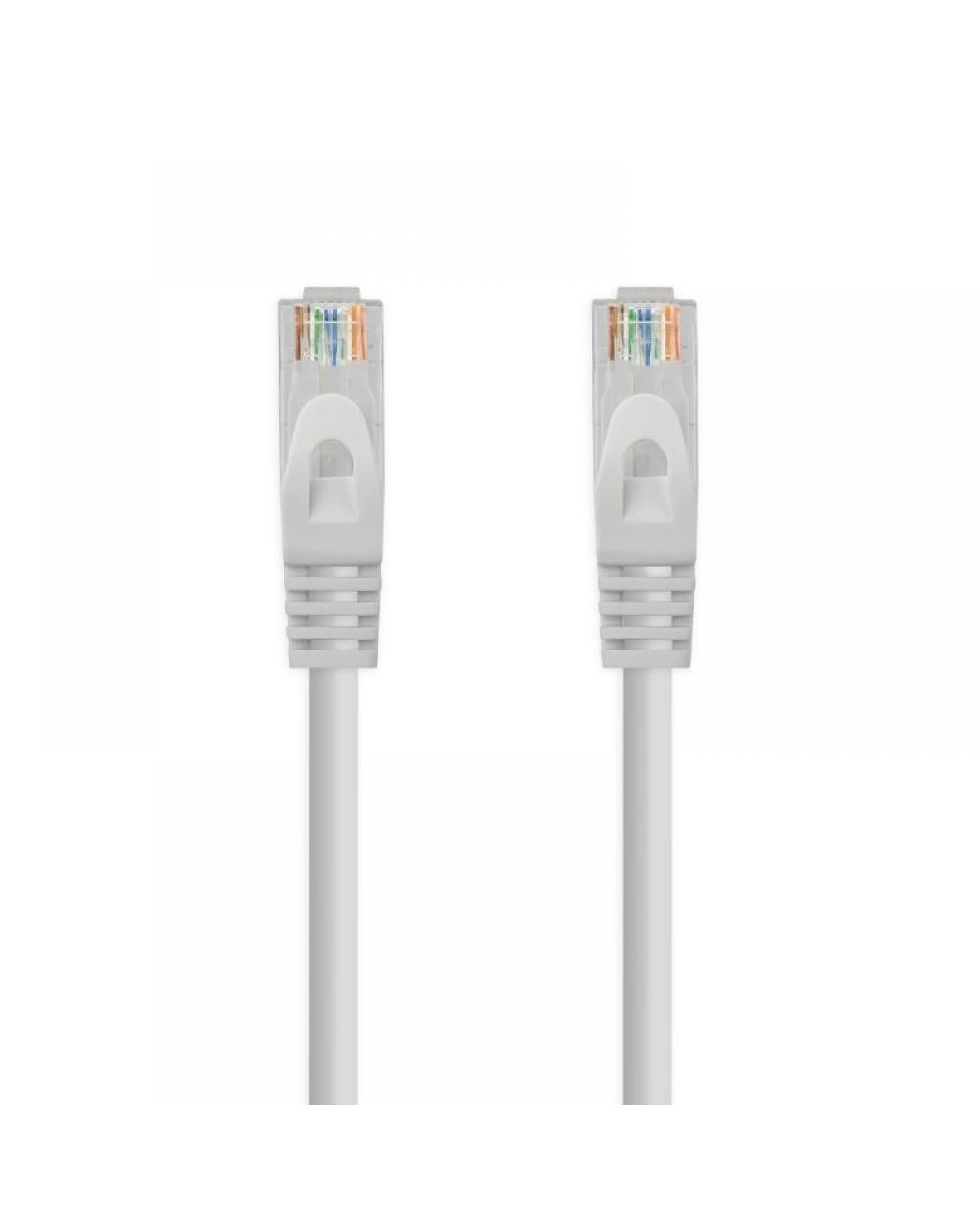 Cable de Red RJ45 UTP Nanocable 10.20.1810 Cat.6/ 10m/ Gris - Imagen 1