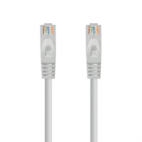 Cable de Red RJ45 UTP Nanocable 10.20.1810 Cat.6/ 10m/ Gris - Imagen 1