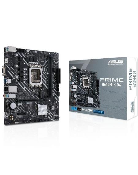 Placa Base Asus Prime H610M-K D4/ Socket 1700/ Micro ATX