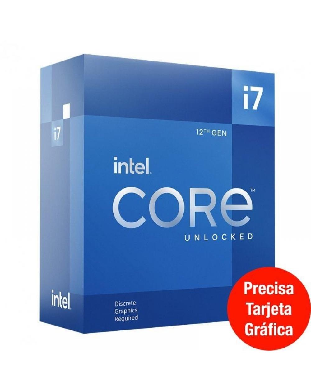 Procesador Intel Core i7-12700KF 3.60GHz Socket 1700