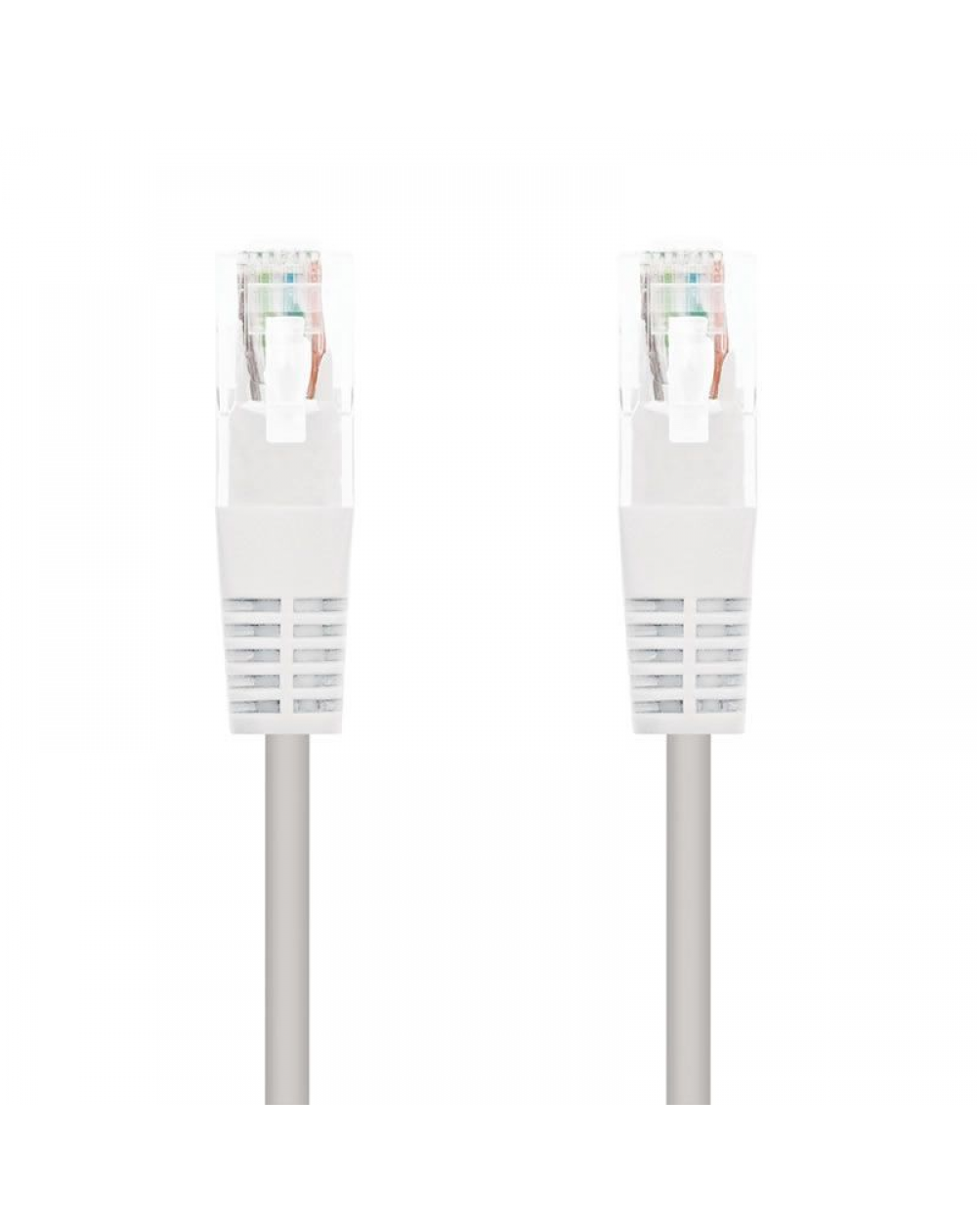 Cable de Red RJ45 UTP Nanocable 10.20.0110-W Cat.5/ 10m/ Blanco - Imagen 1