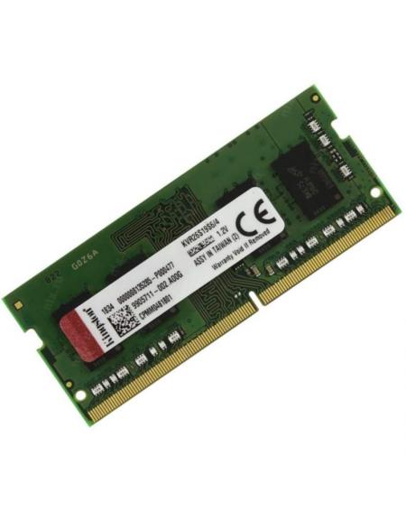 Memoria RAM Kingston ValueRAM 4GB/ DDR4/ 2666MHz/ 1.2V/ CL19/ SODIMM