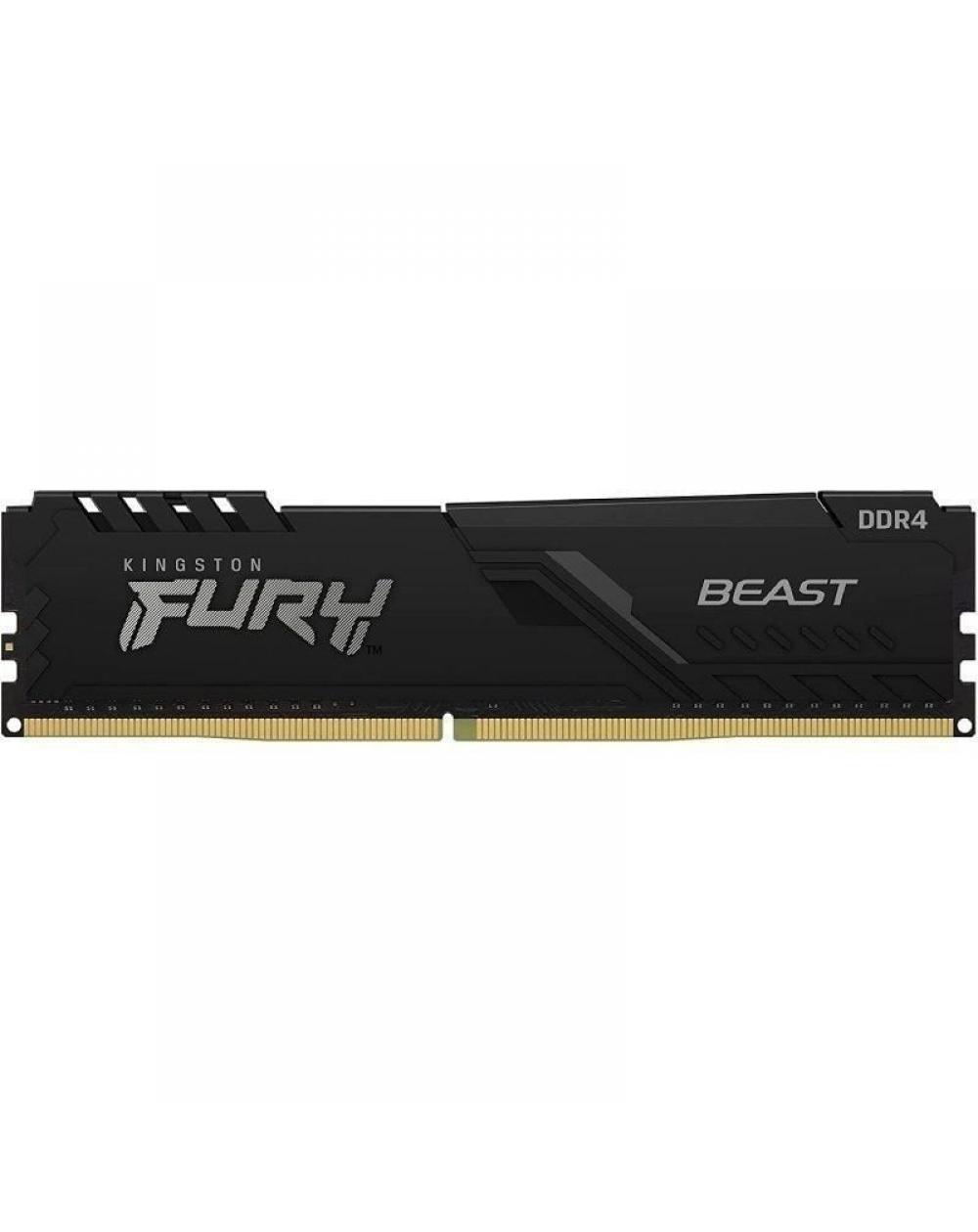 Memoria RAM Kingston FURY Beast 8GB/ DDR4/ 2666MHz/ 1.2V/ CL16/ DIMM