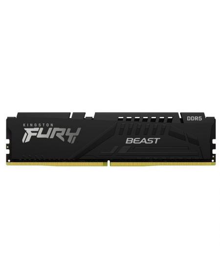 Memoria RAM Kingston FURY Beast 16GB/ DDR5/ 5200MHz/ 1.1V/ CL38/ DIMM