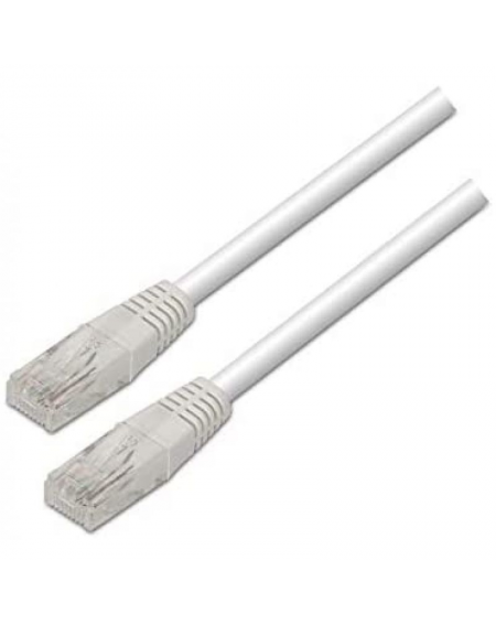Cable de Red RJ45 UTP Nanocable 10.20.0110-W Cat.5/ 10m/ Blanco - Imagen 4