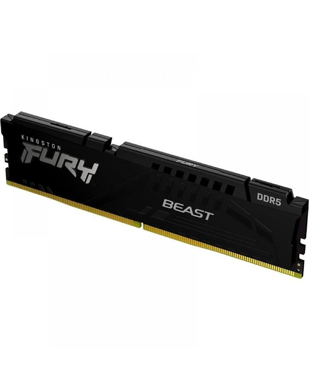 Memoria RAM Kingston FURY Beast 32GB/ DDR5/ 5200 MHz/ 1.25V/ CL40/ DIMM