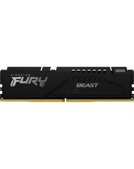 Memoria RAM Kingston FURY Beast 32GB/ DDR5/ 5200 MHz/ 1.25V/ CL40/ DIMM