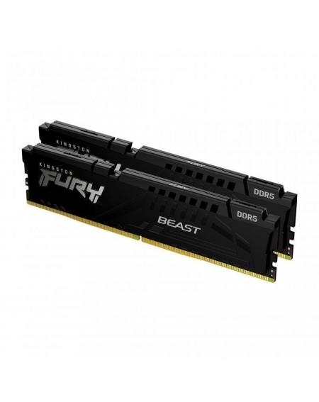 Memoria RAM Kingston FURY Beast 2 x 16GB/ DDR5/ 5200MHz/ 1.1V/ CL40/ DIMM