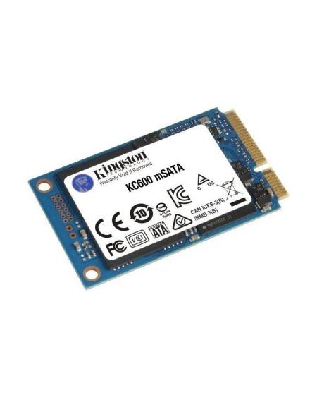 Disco SSD Kingston KC600 512GB/ mSATA