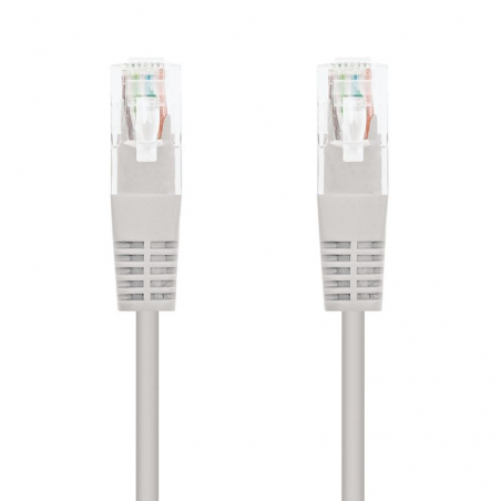 Cable de Red RJ45 UTP Nanocable 10.20.0405 Cat.6/ 5m/ Gris - Imagen 1