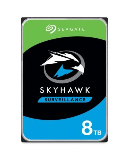 Disco Duro Seagate SkyHawk Surveillance 8TB/ 3.5'/ SATA III/ 256MB