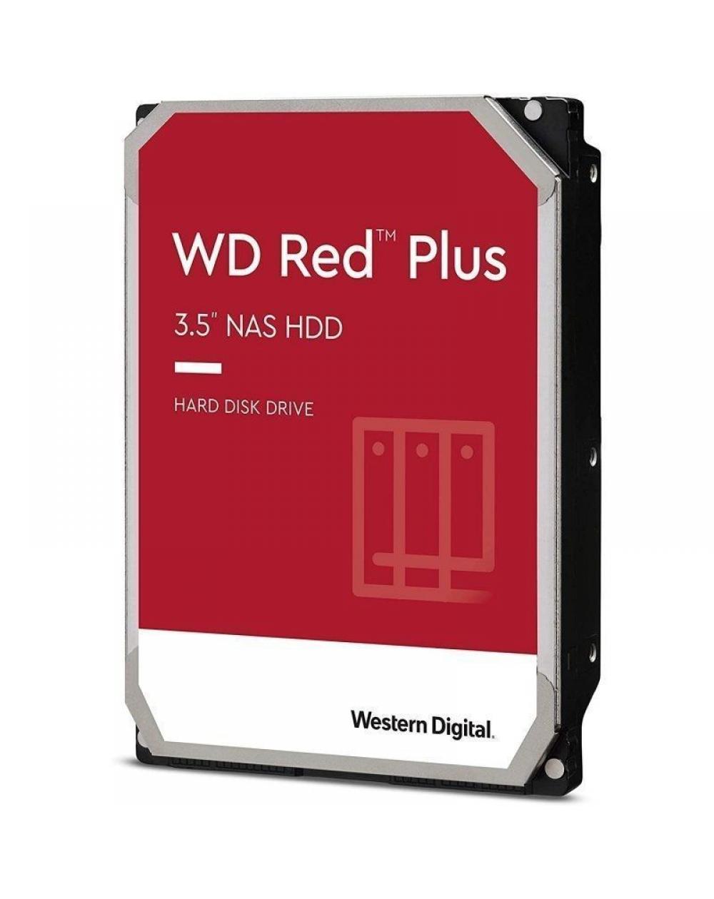 Disco Duro Western Digital WD Red Plus NAS 10TB/ 3.5'/ SATA III/ 256MB