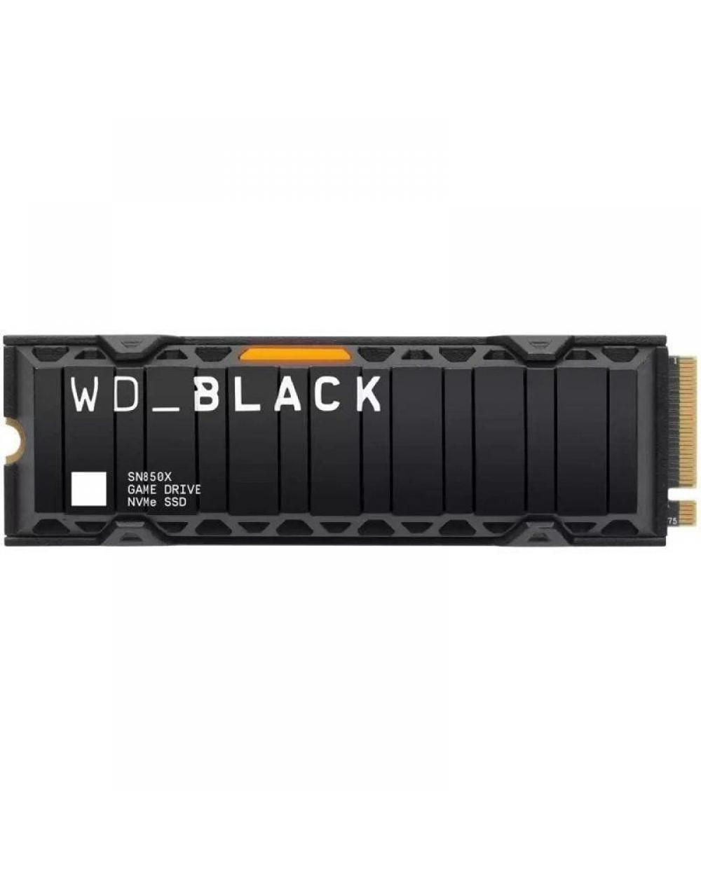Disco SSD Western Digital WD Black SN850X 2TB/ M.2 2280 PCIe 4.0/ con Disipador de Calor