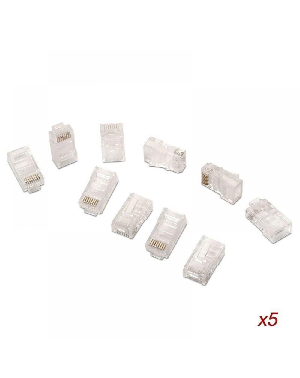 Conector RJ45 Aisens A138-0291/ Cat.5e/ 50 uds