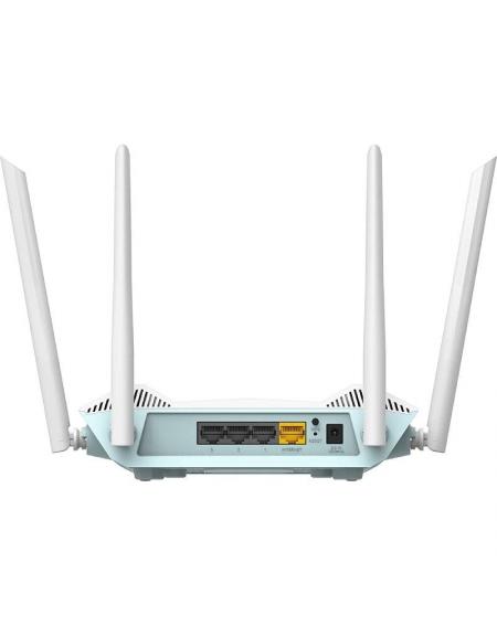 Router Inalámbrico D-Link EAGLE PRO AI AX1500 1500Mbps/ 2.4GHz 5GHz/ 4 Antenas/ WiFi 802.11ax/ac/n/g/b/k/v/a/h - 3ab/3u