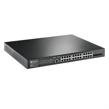 Switch TP-Link Gigabit L2 JetStream TL-SG3428MP 28 Puertos/ RJ-45 10/100/1000 PoE/ SFP