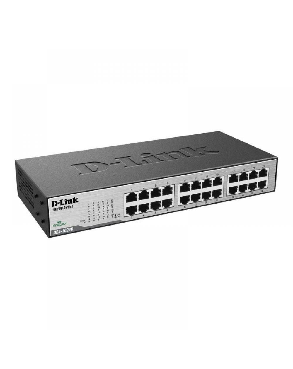 Switch D-Link DES-1024D 24 Puertos/ RJ-45 10/100