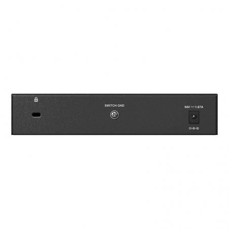 Switch D-Link DGS-1008P 8 Puertos/ RJ-45 Gigabit 10/100/1000/ PoE