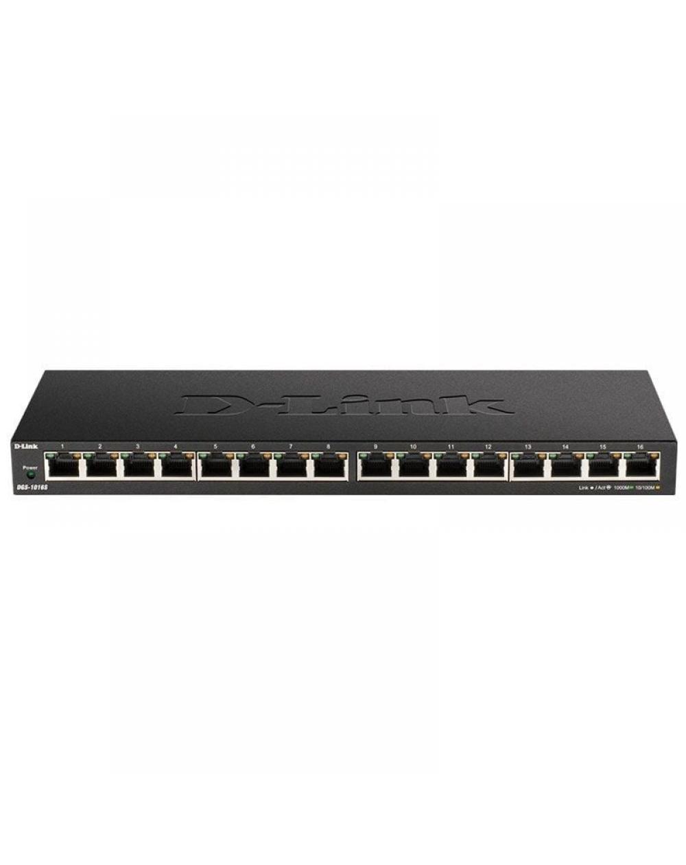 Switch D-Link DGS-1016S 16 Puertos/ RJ-45 10/100/1000