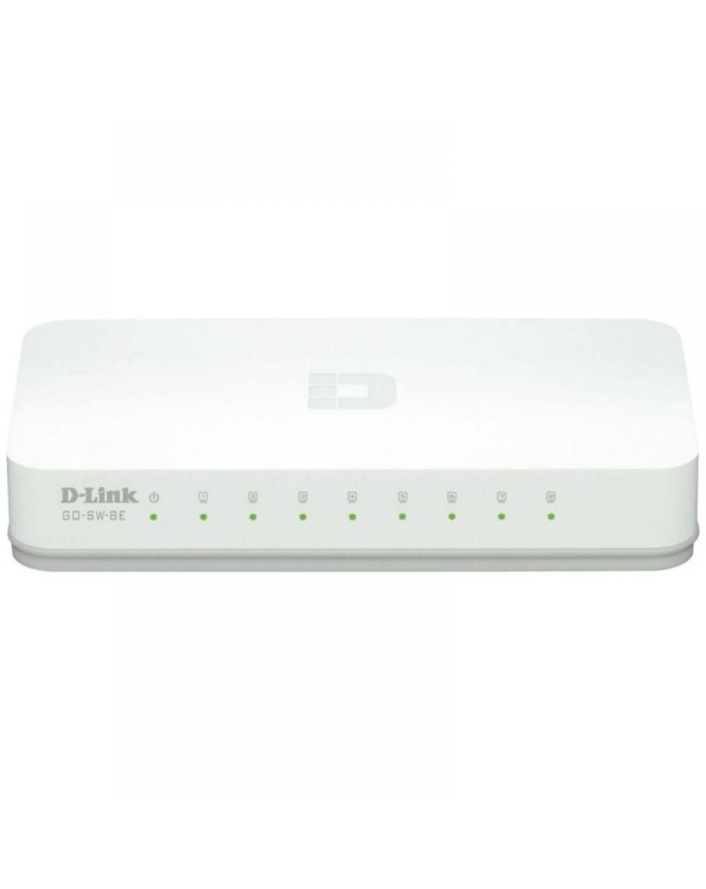 Switch D-Link GO-SW-8E 8 Puertos/ RJ-45 10/100