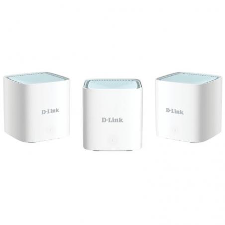 Sistema Mesh D-Link Mesh EAGLE PRO AI 1500Mbps/ 2.4GHz 5GHz/ Pack de 3