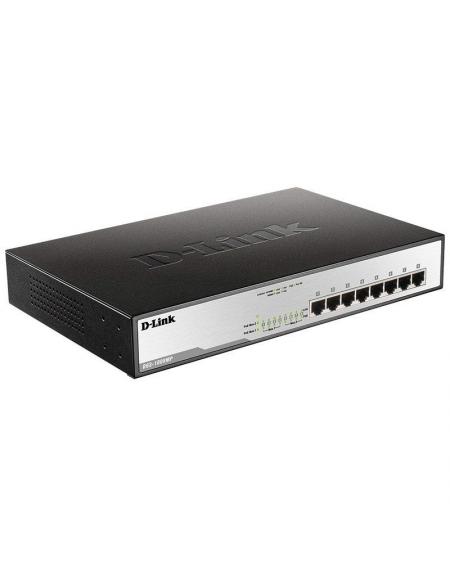 Switch D-Link DGS-1008MP 8 Puertos/ RJ-45 10/100/1000 POE