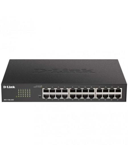 Switch Gestionable D-Link DGS-1100-24V2 24 Puertos/ RJ-45 Gigabit 10/100/1000